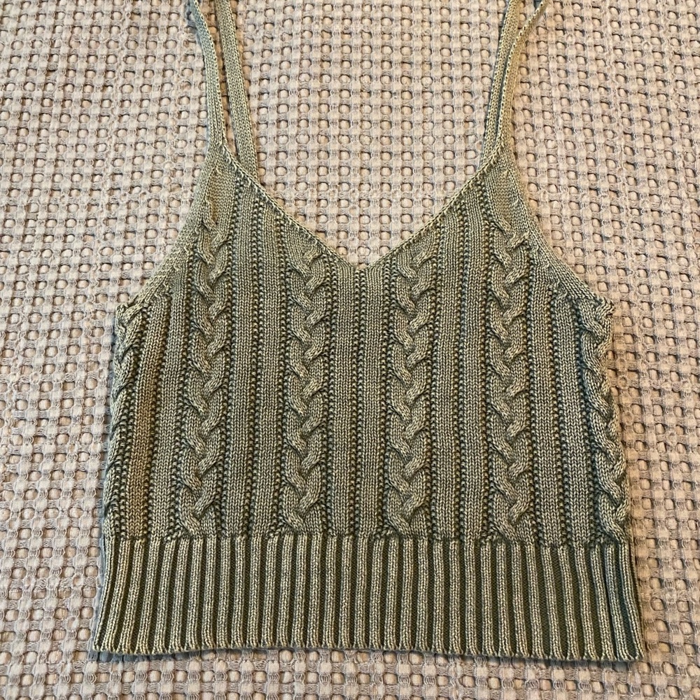 AE Cable Knit Sweater top